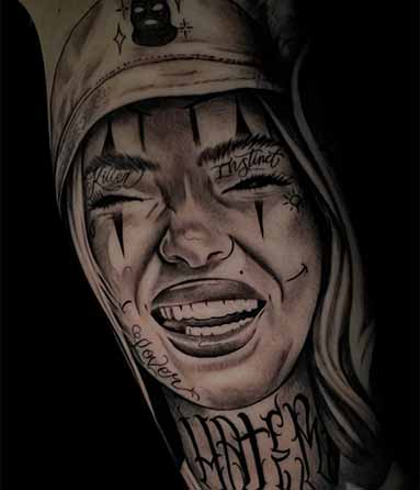 Tattoo van Sanders Ink van Born Ready Tattoo Studio's